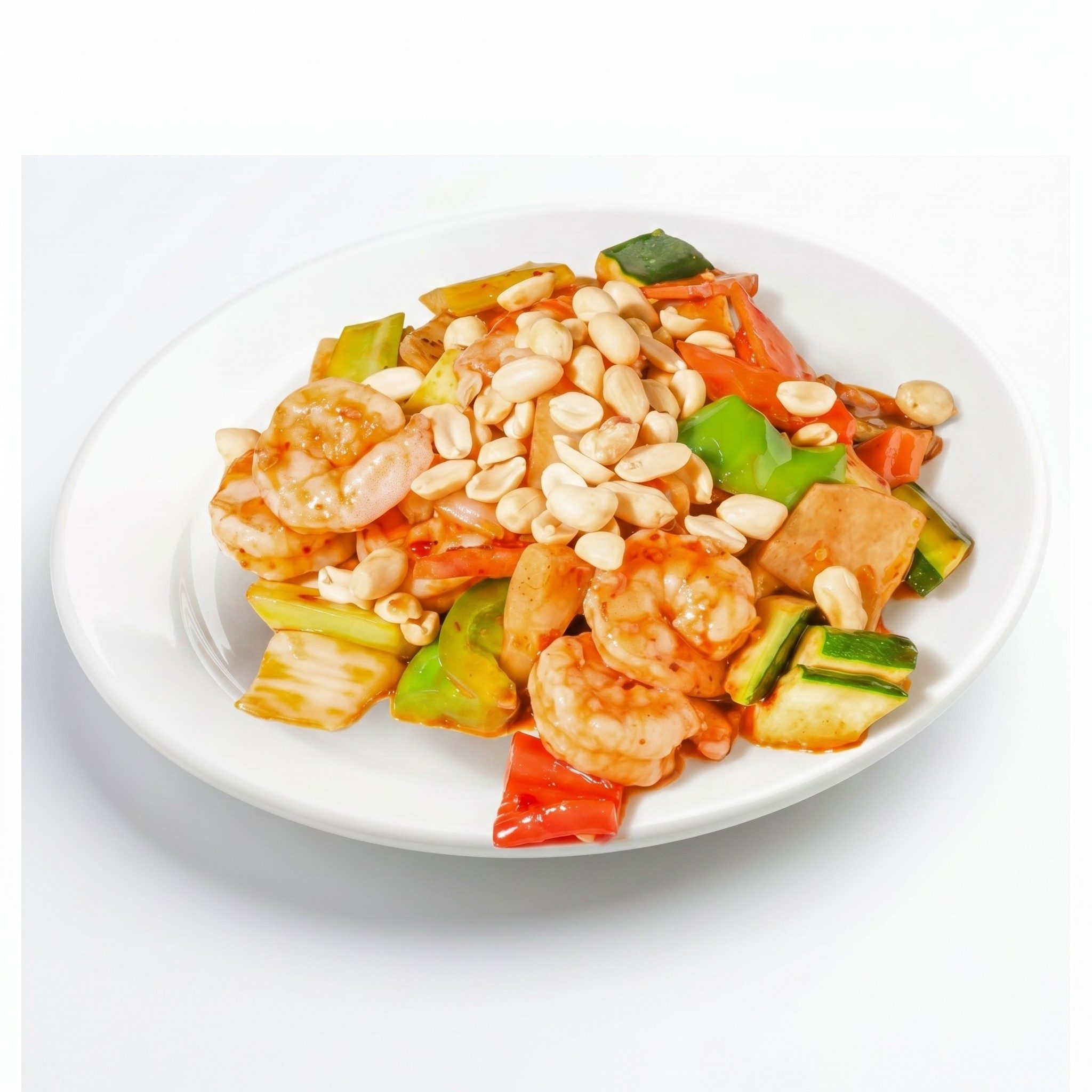 Kung Pao Prawns.