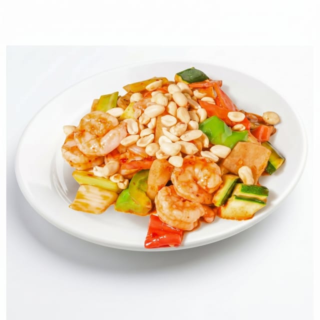 Kung Pao Prawns.