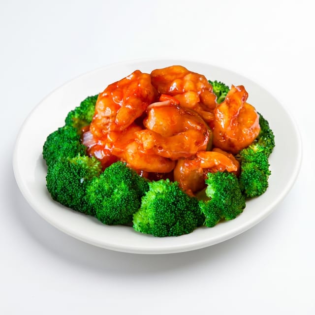 Honey Crisp Prawns or Sole Fillet.