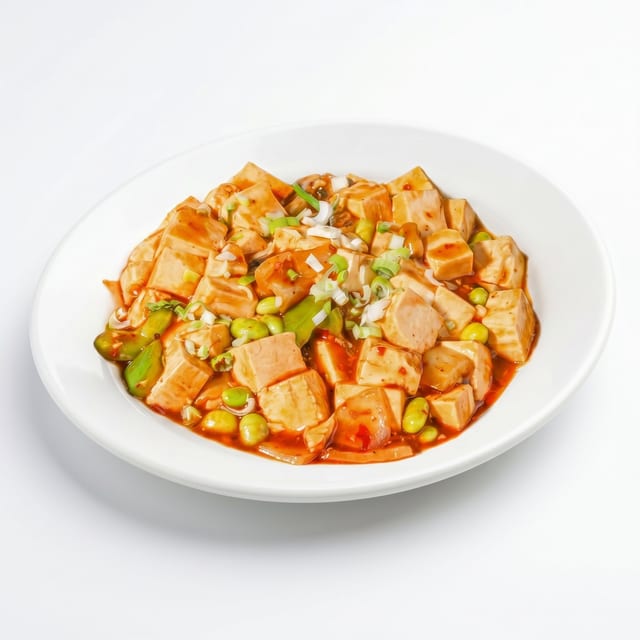Mapo Tofu with Pork.