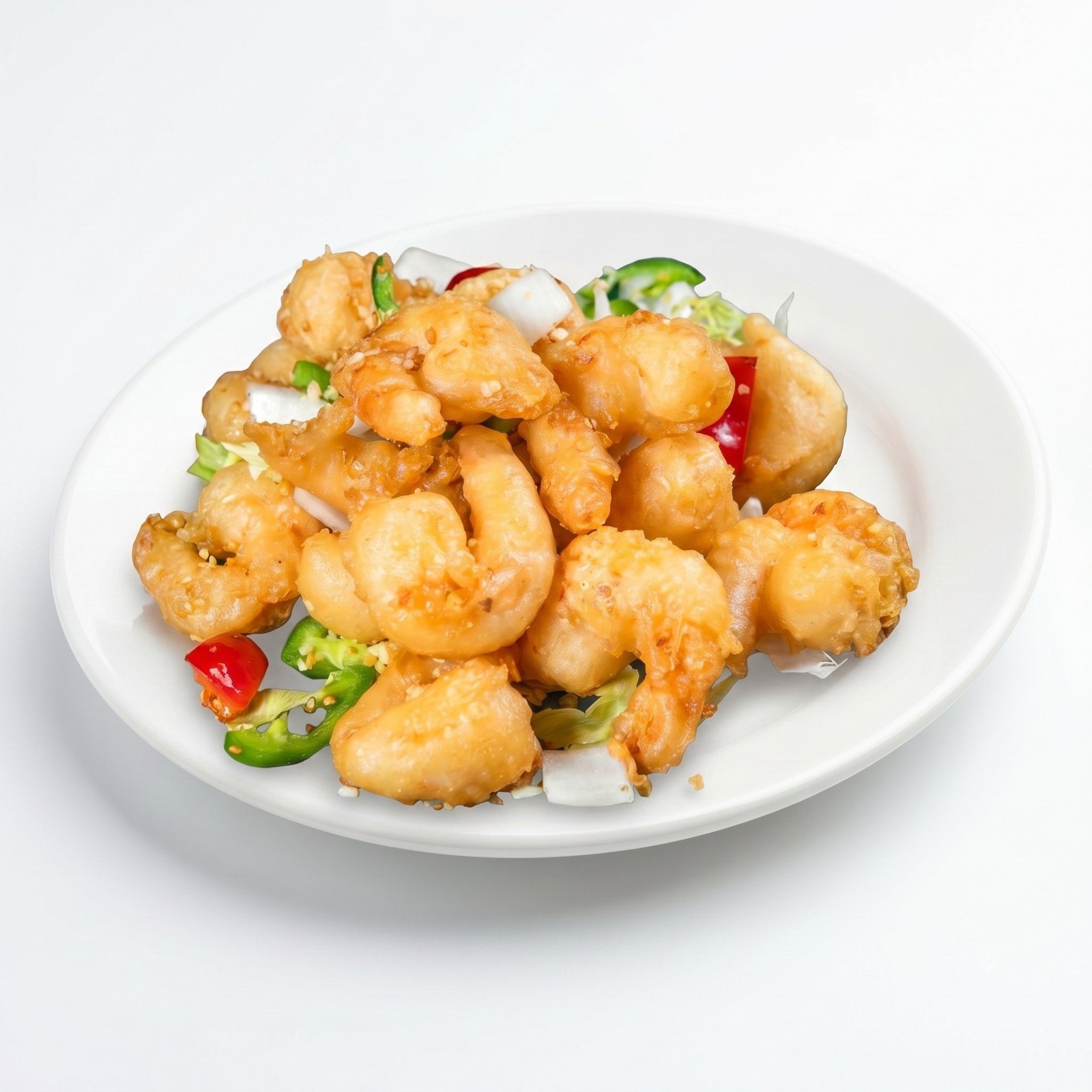 Golden Prawns.